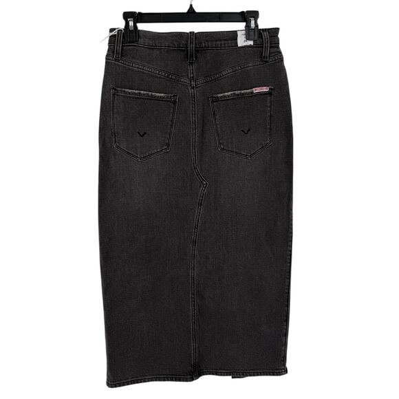 Hudson Fashion denim midi skirt gray size 29 - Picture 4 of 7